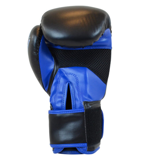 Combat Corner C2 Boxing Gloves w/ XtraFresh Blk/Blue-5